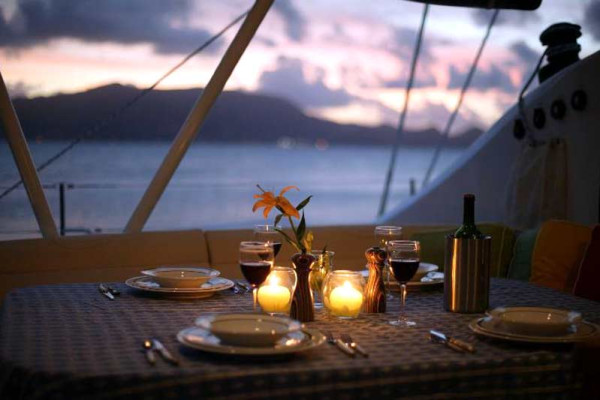 Tropea Isole Eolie - cena romantica
